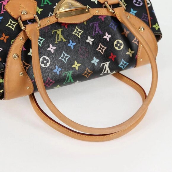 LOUIS VUITTON Monogram Multicolor Beverly GM Hand Bag Black - Picture 7 of 16
